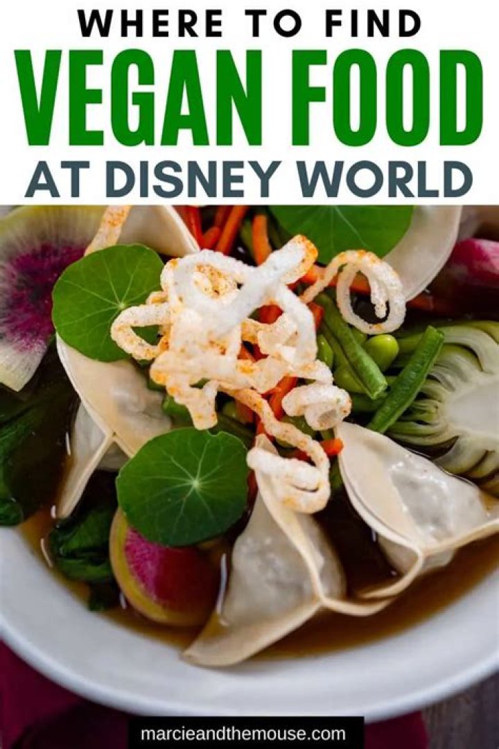 Is Disney vegan friendly?