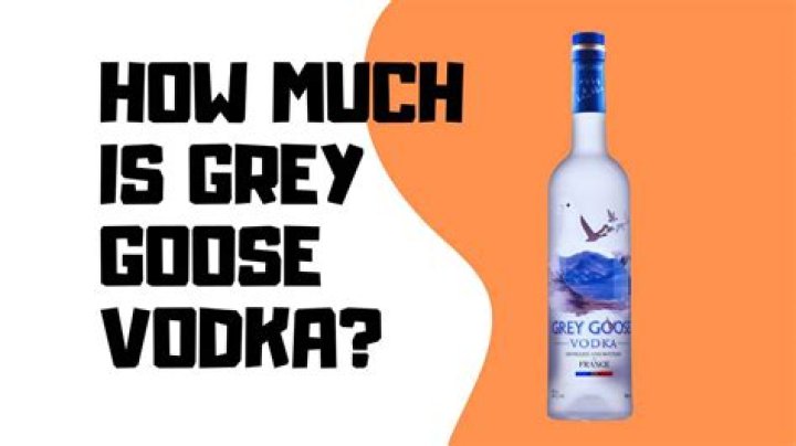 Is GREY Goose vodka?