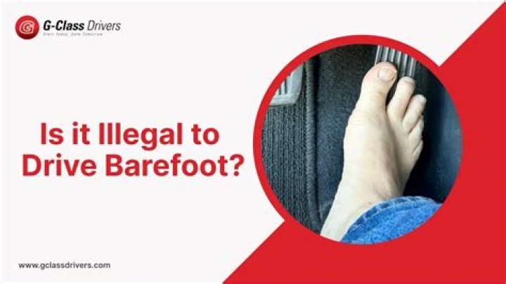 Is it bad to drive barefoot?