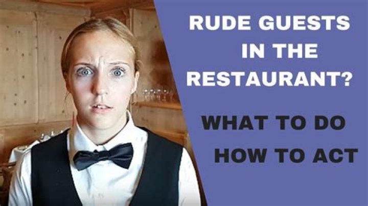 Is it rude to push your plate away?