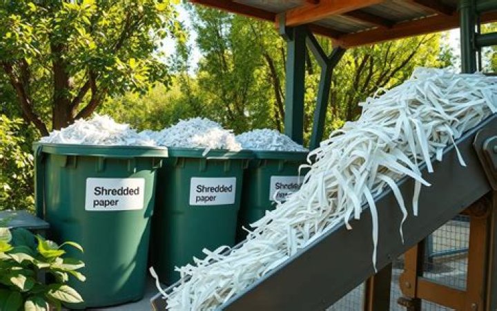 Is shredded paper good for flower gardens?