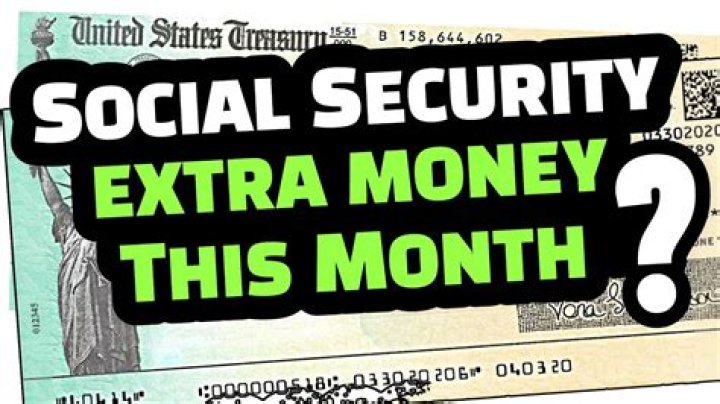 Is Social Security giving extra money?