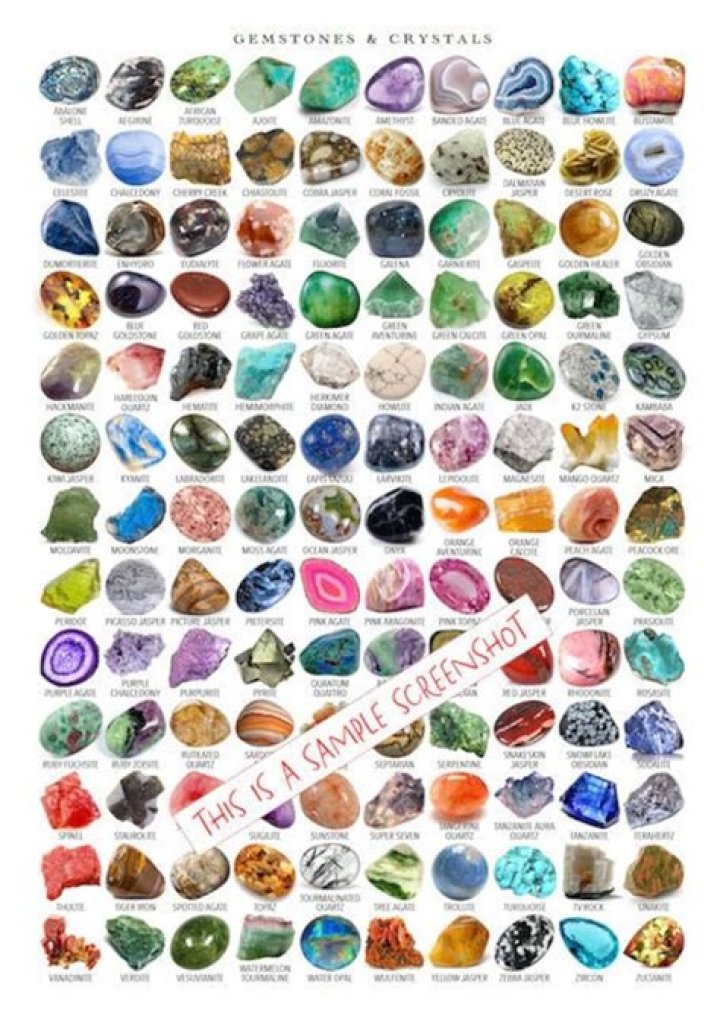 Is there an app to identify gemstones?