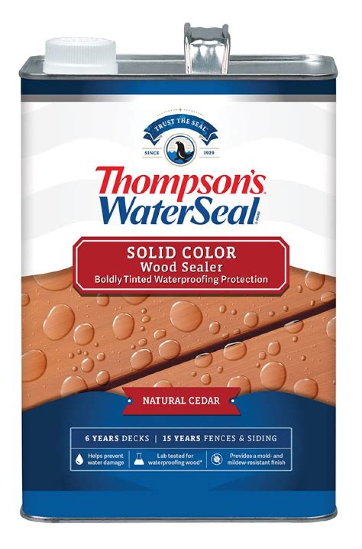Is Thompson's water Seal good for cedar?