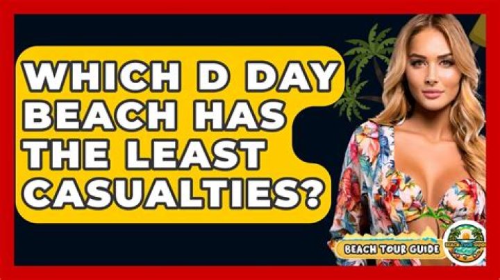 On which D-Day beach did the Allies suffered their heaviest casualties?