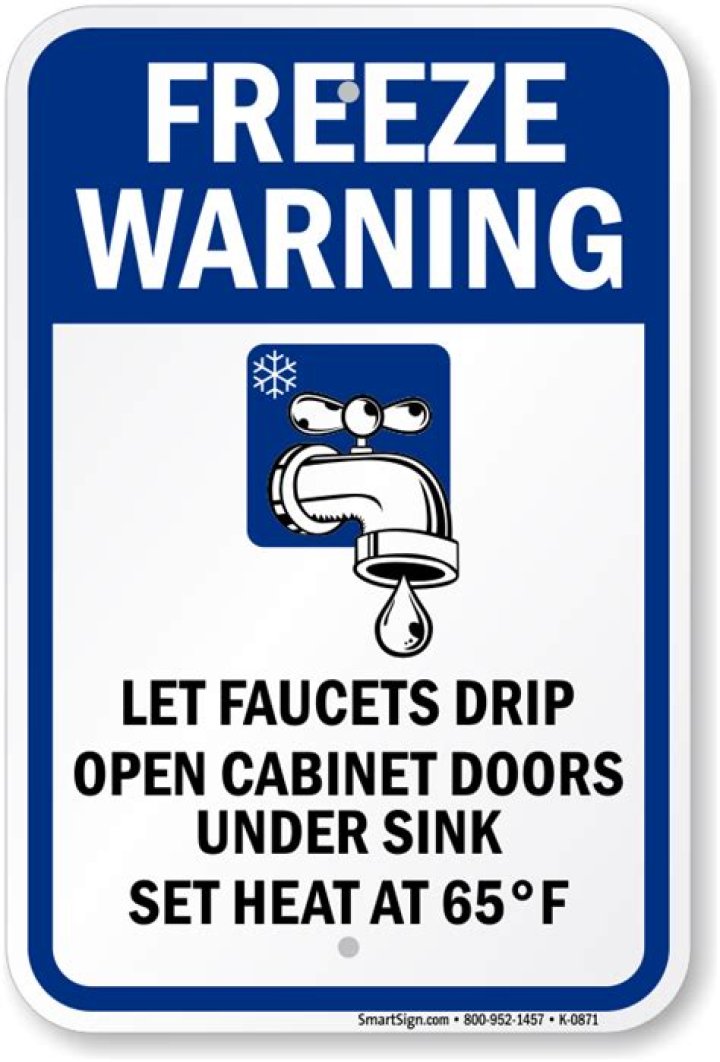 Should you leave outside faucets dripping cold weather?