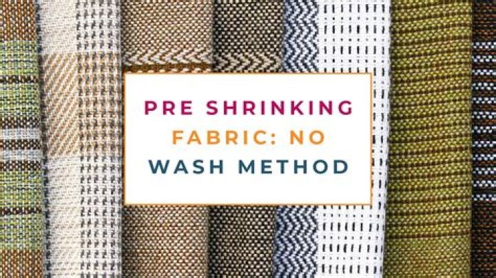 Should you wash interfacing before sewing?