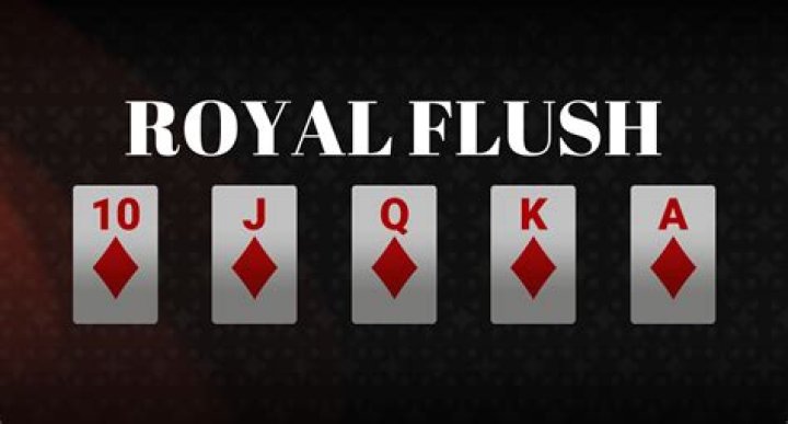 What's a royal flush in poker?