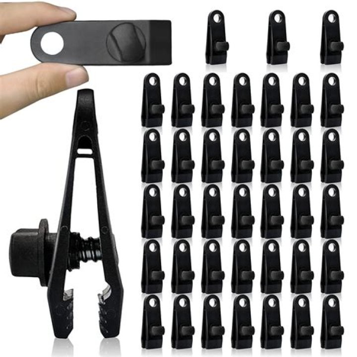 What are tarp clips?