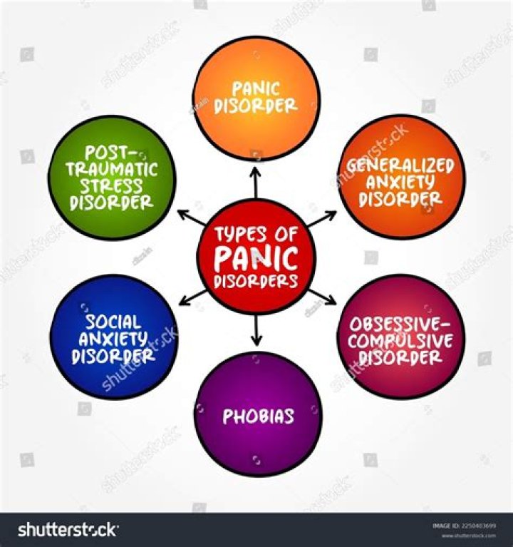 What are the 4 different types of panic disorders?