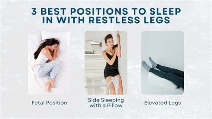 What can you do for restless legs at bedtime?