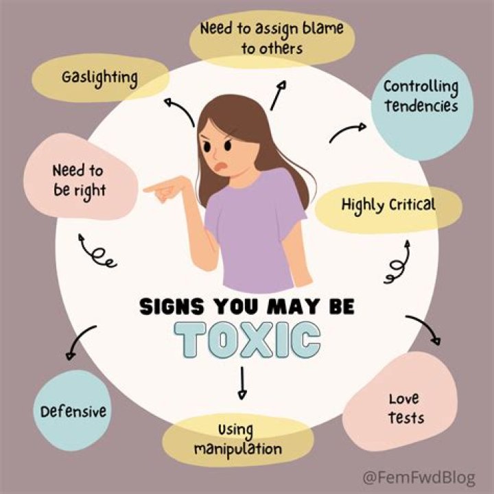 What causes a person to be toxic?