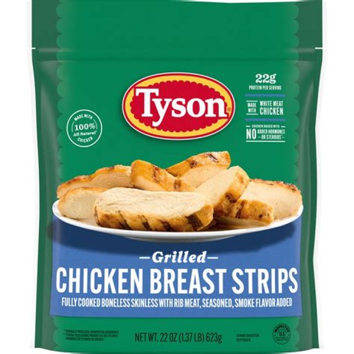What chemicals are in Tyson chicken?