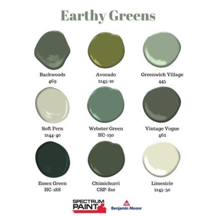 What color is earth green?