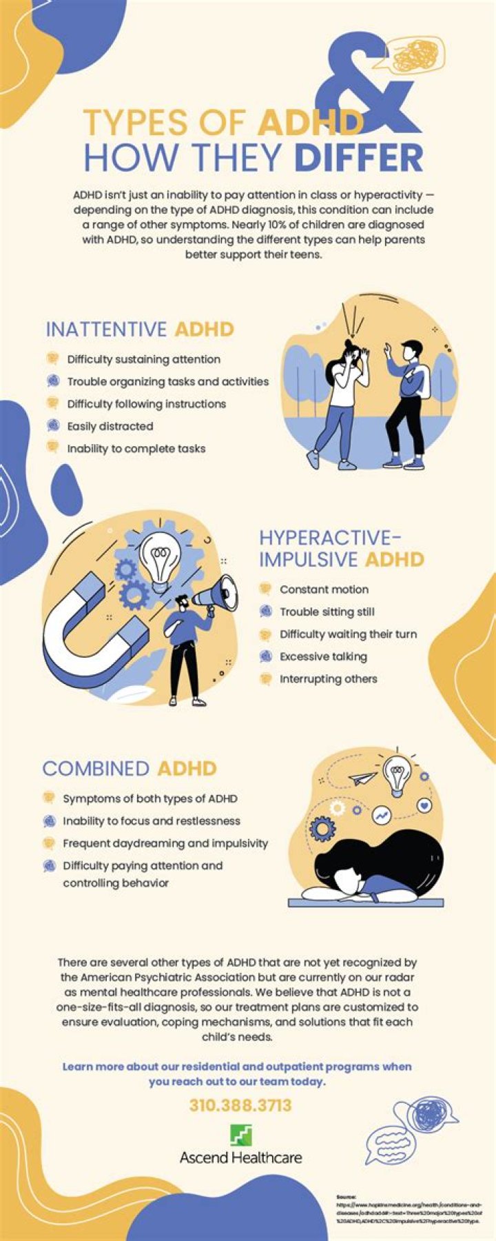 What do people with ADHD do?