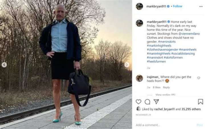 What do you call a man who wears women's clothes?