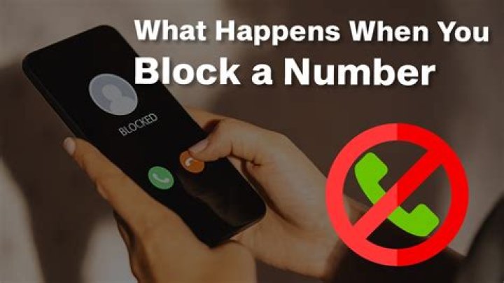 What do you hear when someone blocks your number?