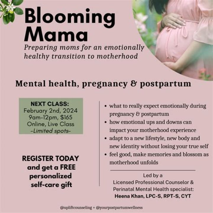 What does blooming mean in pregnancy?