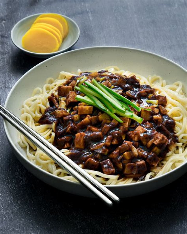 What does jajangmyeon stand for?