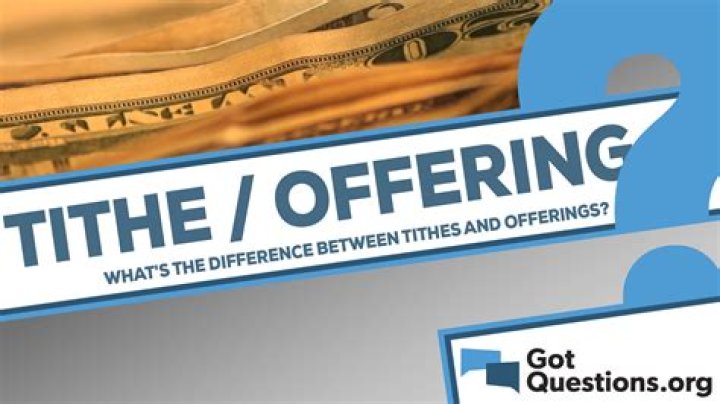 What does Jesus say about tithes and offerings?