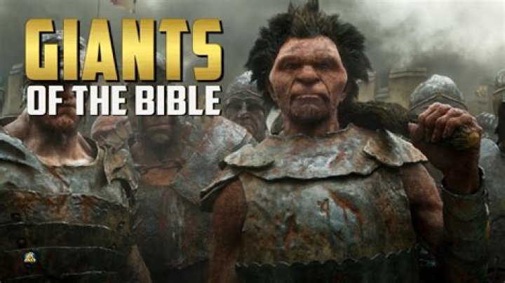 What happened to the giants of the Bible?