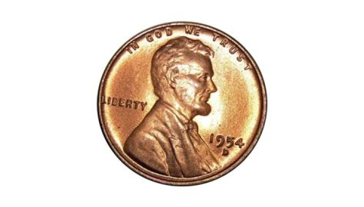 What is a 1954 d wheat penny worth?