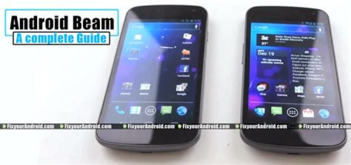 What is Android Beam for?