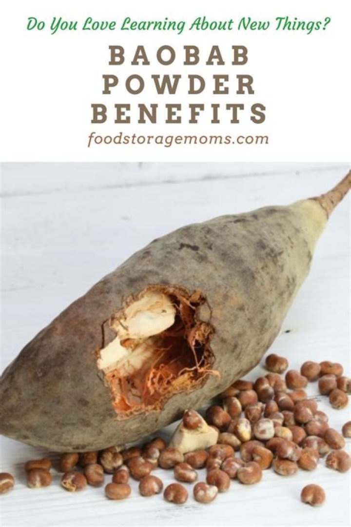 What is baobab powder good for?