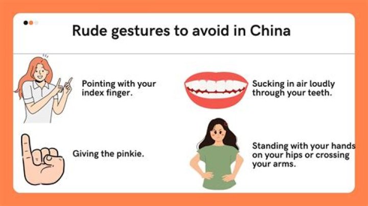 What is considered rude in China?