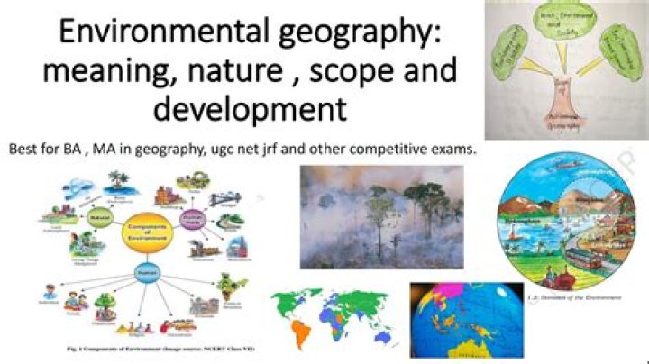 What is environmental analysis geography?