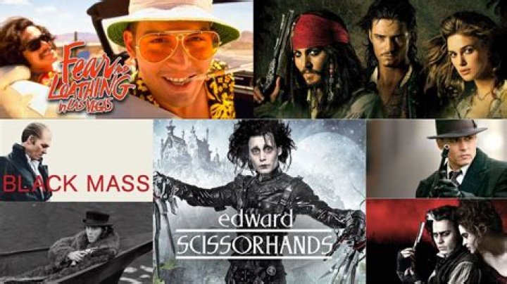 What is Johnny Depp's most popular movie?