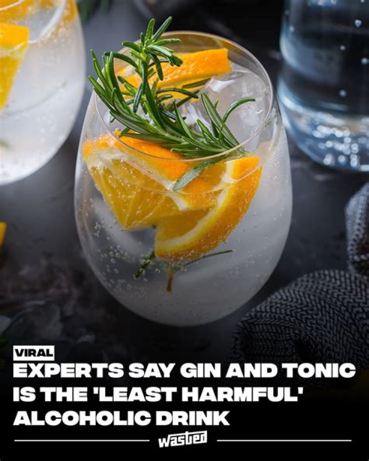 What is the least harmful alcohol to drink?