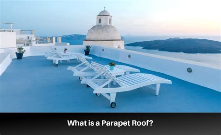 What is the purpose of parapet?