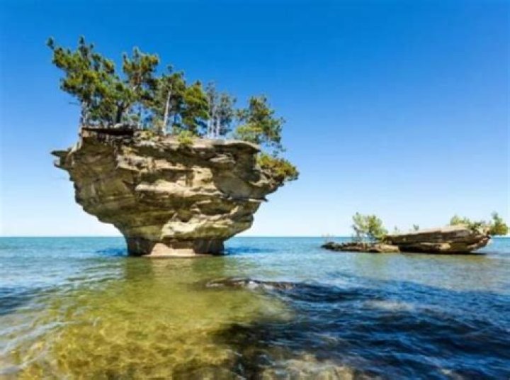 What is the shallowest Great lake?