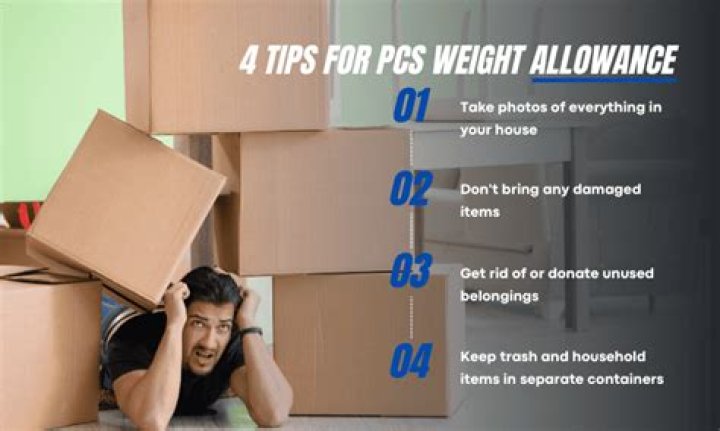 What is the weight allowance for PCS move?