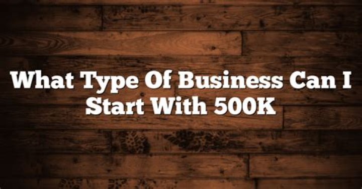 What kind of business can I start with $500?