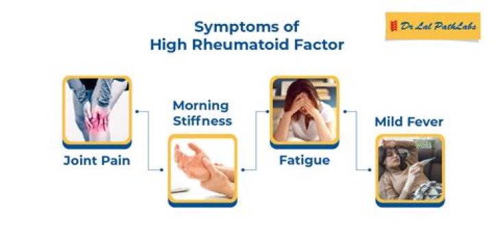 What rheumatoid factor is considered high?