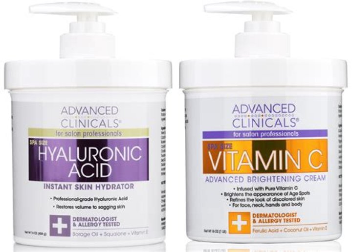 What should be applied first vitamin C or hyaluronic acid?