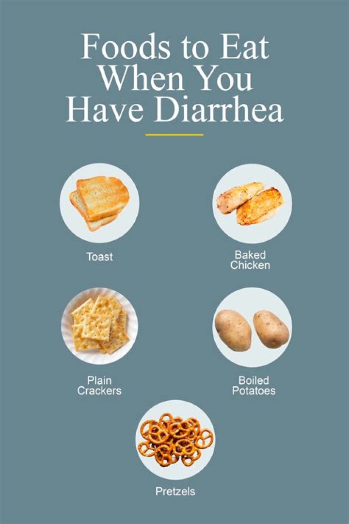 What should you not eat when you have diarrhea?