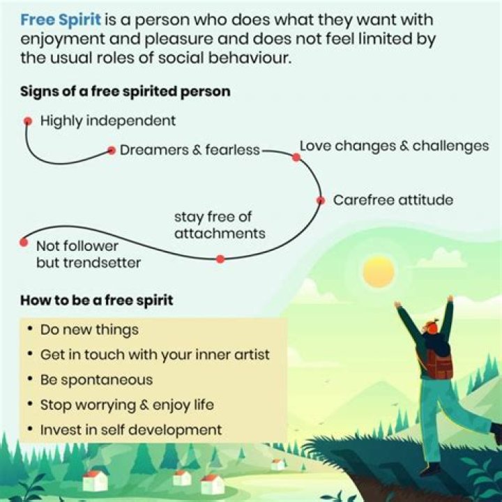 What type of person is a free spirit?