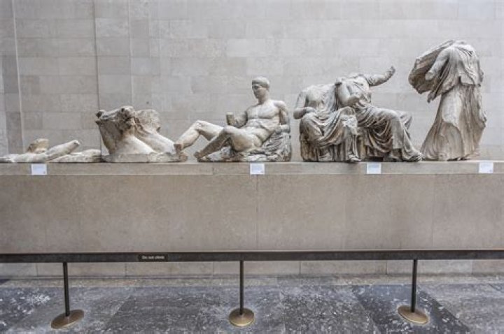What was depicted on the Parthenon frieze?