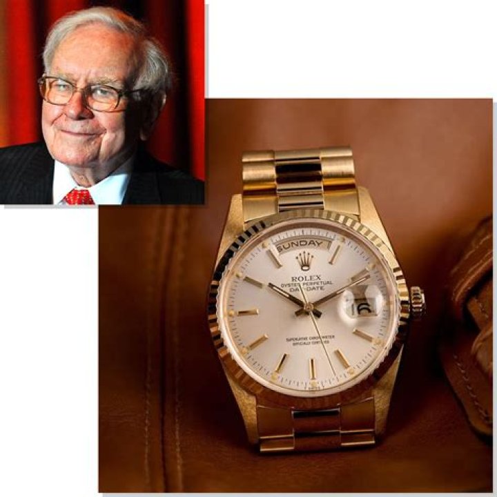 What watch does Warren Buffett wear?