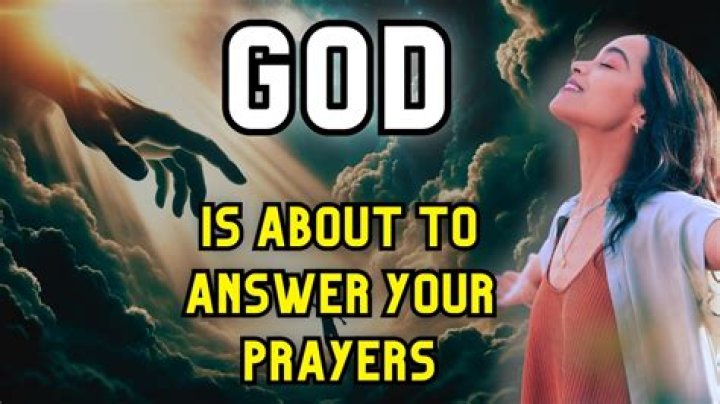 When God is about to answer your prayers?