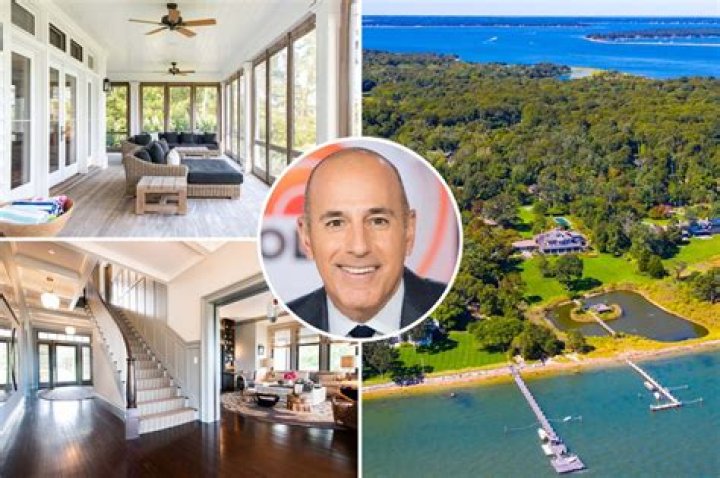 Where does Matt Lauer live now?