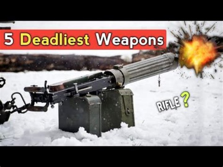 Which is the deadliest weapon on Earth?