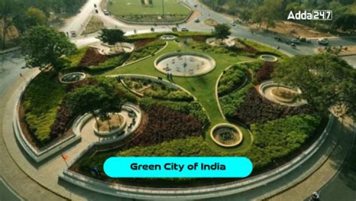 Which is the green city in India?