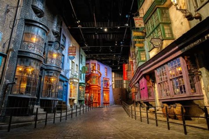 Which park has Diagon Alley?