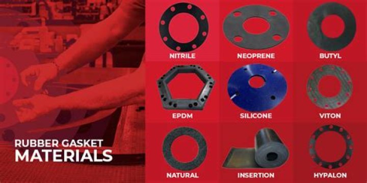 Which rubber is used in gasket?