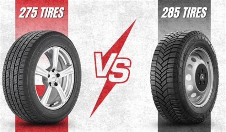 Which tire is taller 285 or 295?