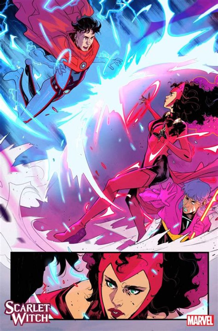 Who did Scarlet Witch sleep with in the comics?